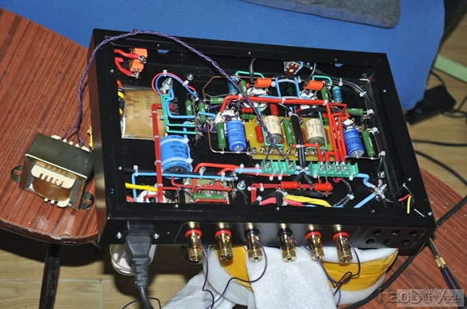 扔下画笔拿烙铁--我的第一次搭棚焊6J8P+6P3P单端胆机