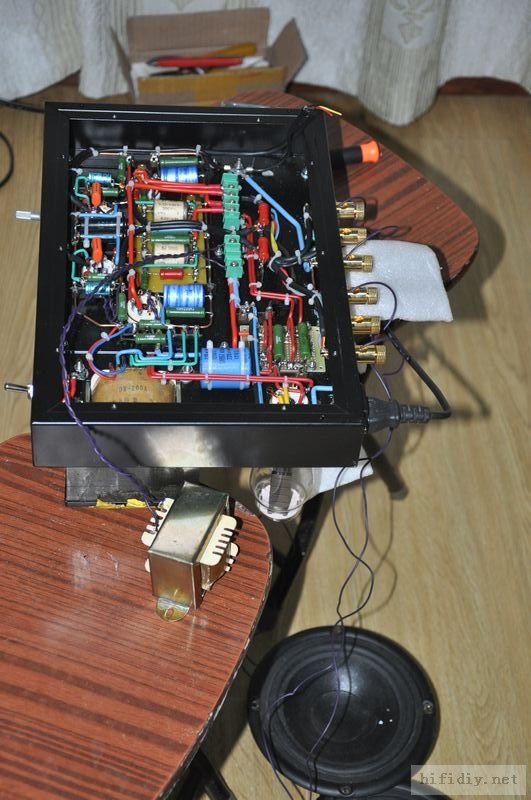 扔下画笔拿烙铁--我的第一次搭棚焊6J8P+6P3P单端胆机