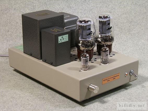 英国音响传奇之国都2 QUAD II ef86+kt66胆机功放的探讨与仿制
