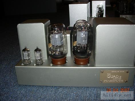 英国音响传奇之国都2 QUAD II ef86+kt66胆机功放的探讨与仿制