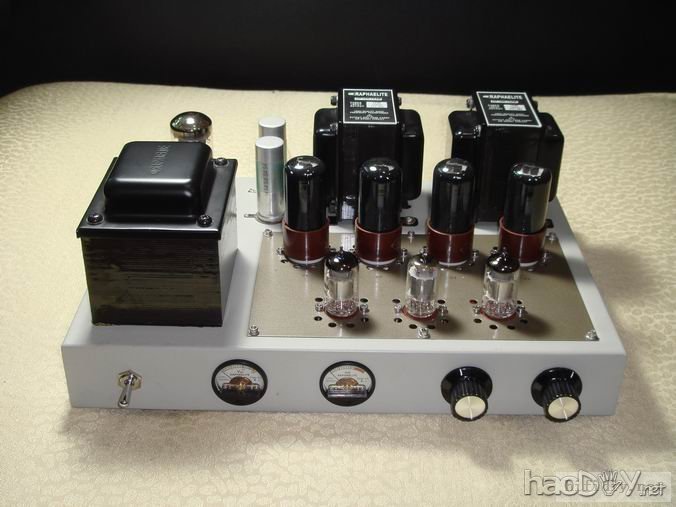 搭棚DIY一台ef86+ecc82+6V6(6p6p)推挽胆机