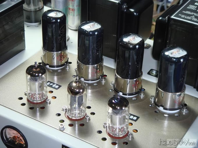 搭棚DIY一台ef86+ecc82+6V6(6p6p)推挽胆机