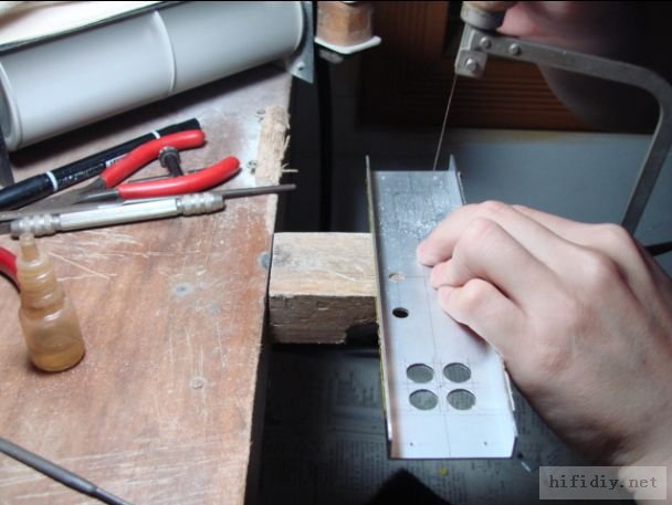 做了个小单端胆机机壳机箱