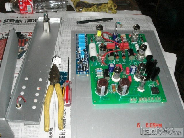 和田茂氏电子管胆前级---粉墨登场!!!