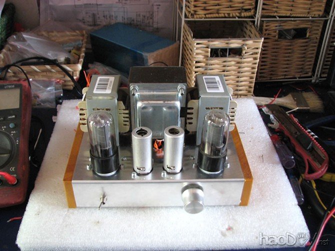 6au6(ef86)+6aq5(6v6 6p6p)单端胆机