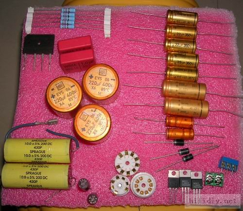 仿Klimo Merlin天机ecc88(6922,6dj8,6n11)电子管胆前级(LS版)