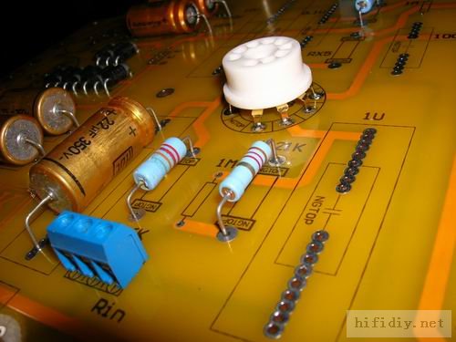 仿Klimo Merlin天机ecc88(6922,6dj8,6n11)电子管胆前级(LS版)