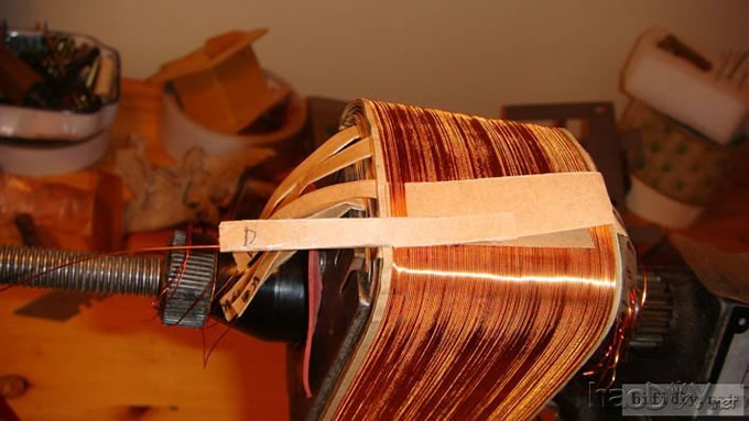 国都2Quad II 胆机输出牛绕制做正式开始