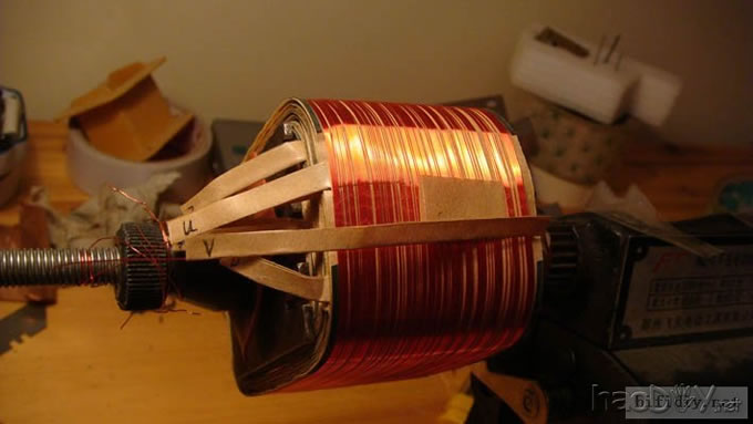 国都2Quad II 胆机输出牛绕制做正式开始