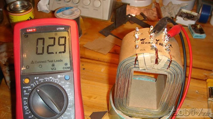 国都2Quad II 胆机输出牛绕制做正式开始