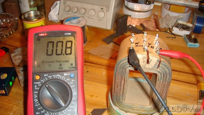 国都2Quad II 胆机输出牛绕制做正式开始