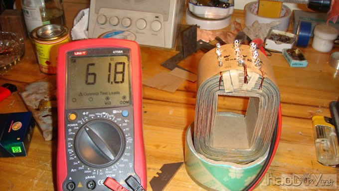 国都2Quad II 胆机输出牛绕制做正式开始