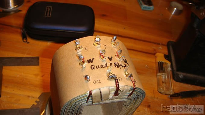 国都2Quad II 胆机输出牛绕制做正式开始