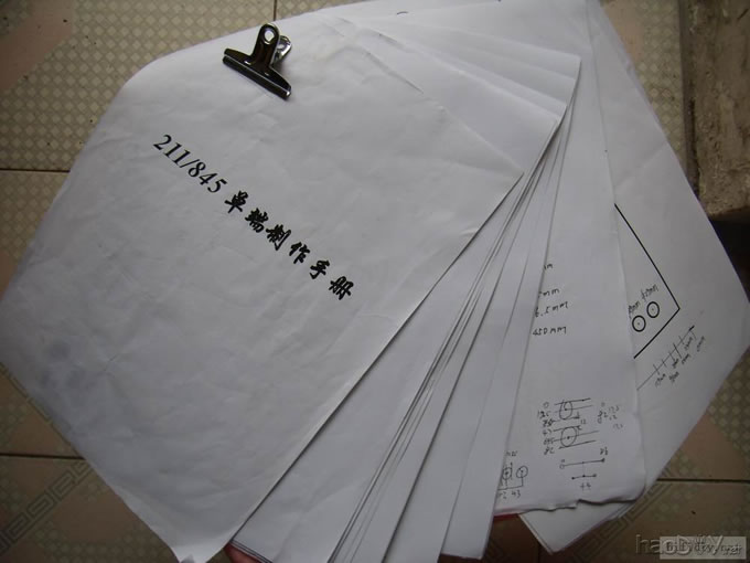 6米7-EL34B-211独立音道单端胆机