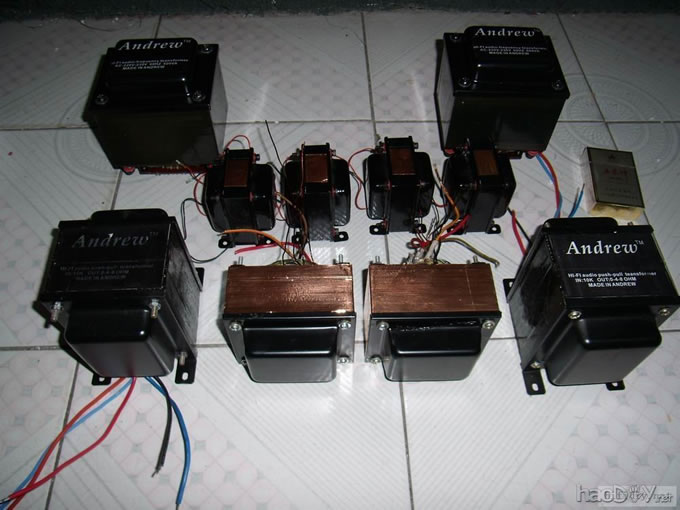 6米7-EL34B-211独立音道单端胆机