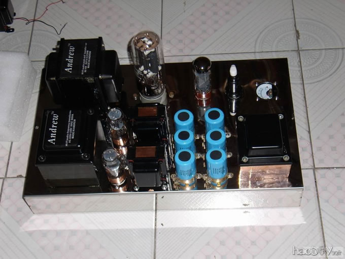 6米7-EL34B-211独立音道单端胆机