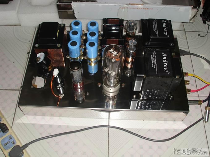 6米7-EL34B-211独立音道单端胆机