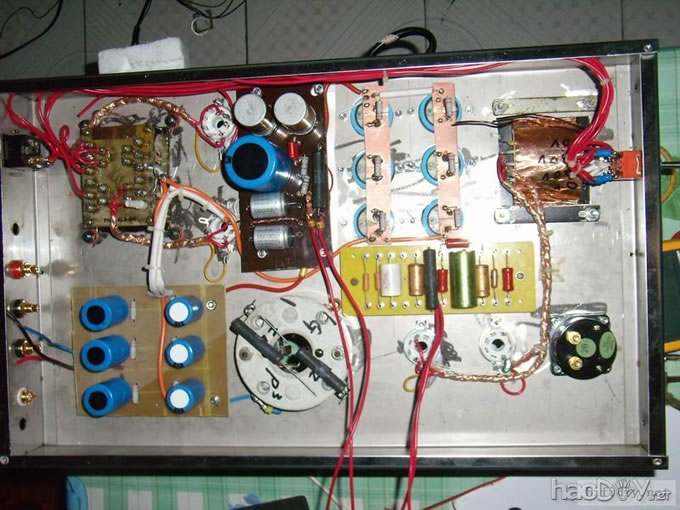 6米7-EL34B-211独立音道单端胆机