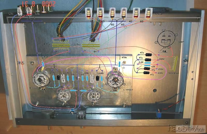 准备做个 12ax7+6V6(6p6p) 单端胆机功放