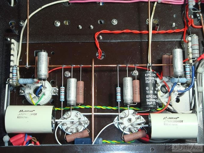 DIYһ̨6n11(6dj8,6922)+6P3P(6l6)С˵~