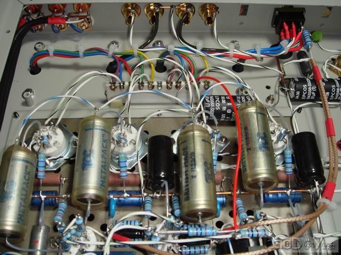 仿LEAK ST20线路胆机(12ax7+EL84/6bq5/6p14 推挽胆机)