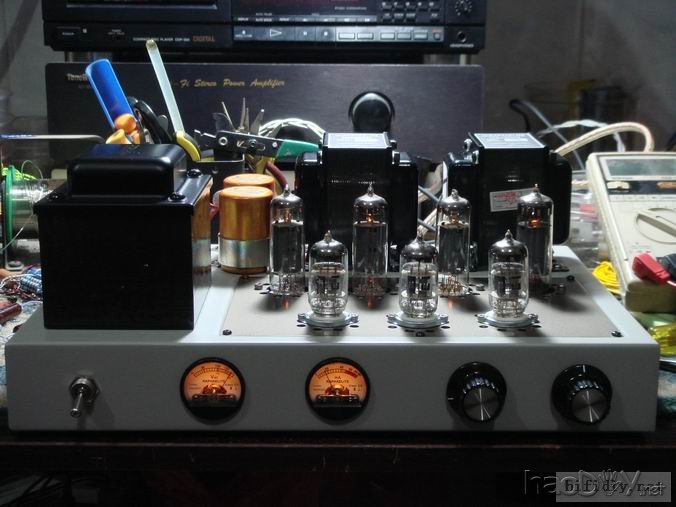 仿LEAK ST20线路胆机(12ax7+EL84/6bq5/6p14 推挽胆机)
