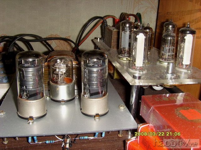 6J8P电子管胆前级