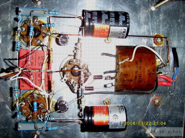 6J8P电子管胆前级