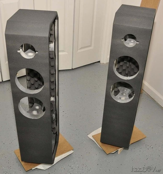 彩绘离子音箱 美国译文:自己动手做2路分频塔式落地音箱议长项目