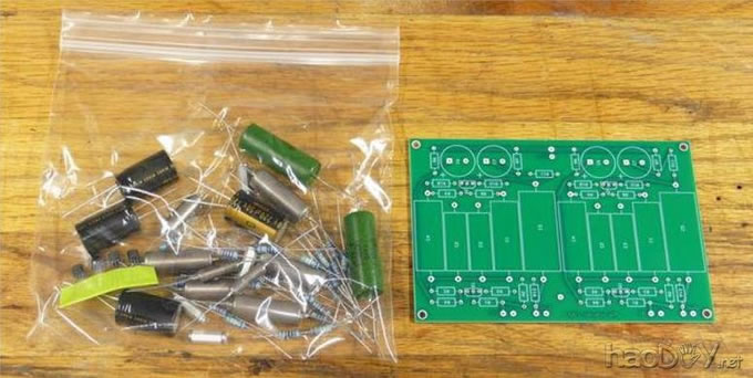 JFET唱机前置放大器套件内容 英国译文:JFET RIAA唱机前置唱头放大器唱放套件