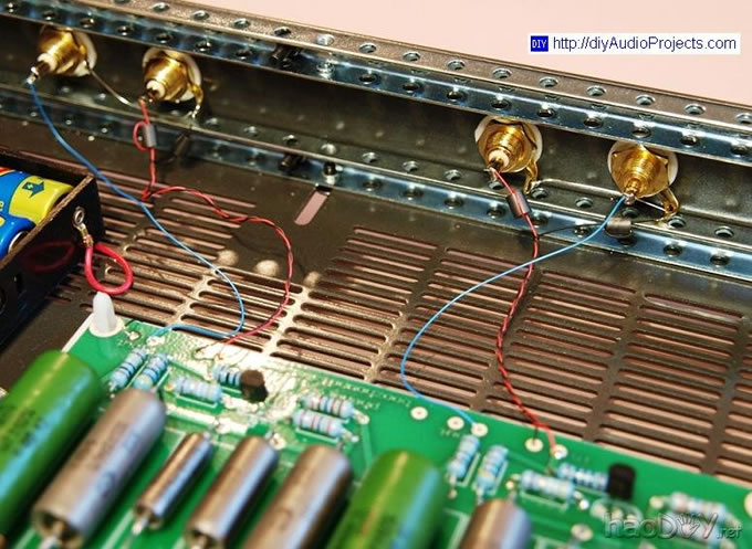 丝包线和铁氧体磁珠 英国译文:JFET RIAA唱机前置唱头放大器唱放套件