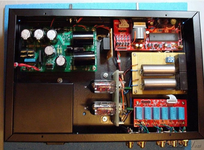 ECC802S管SRPP前置放大器 美国译文:DIY ECC802S(12AU7 / ECC82)电子管SRPP前级放大器