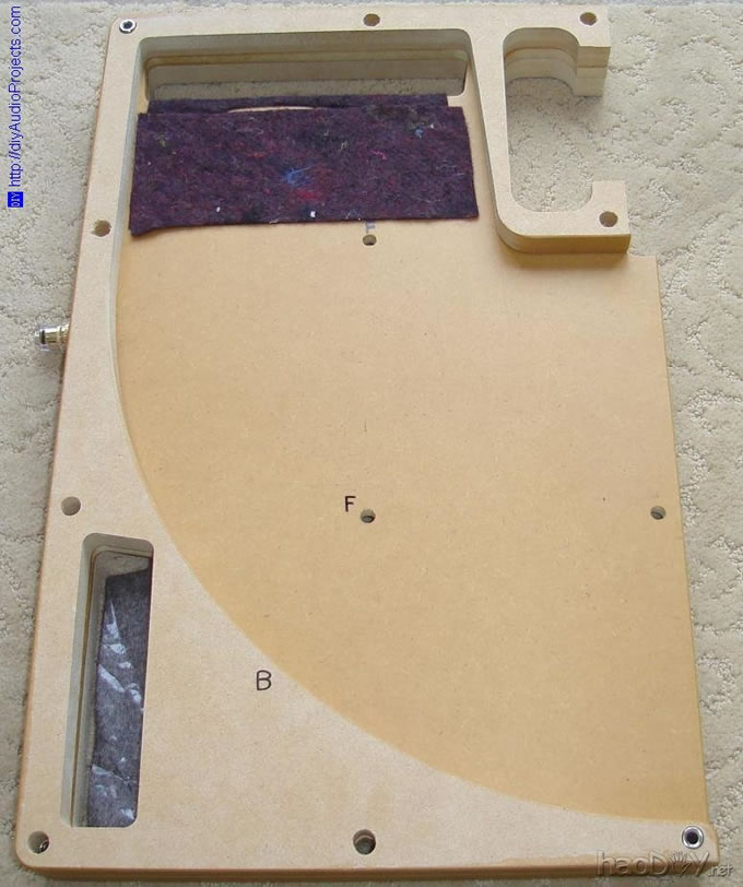 唐朝乐队D4-1喇叭套件建设 加拿大译文:tang band TB w4-1617 DIY迷宫反射式4寸全频喇叭套件