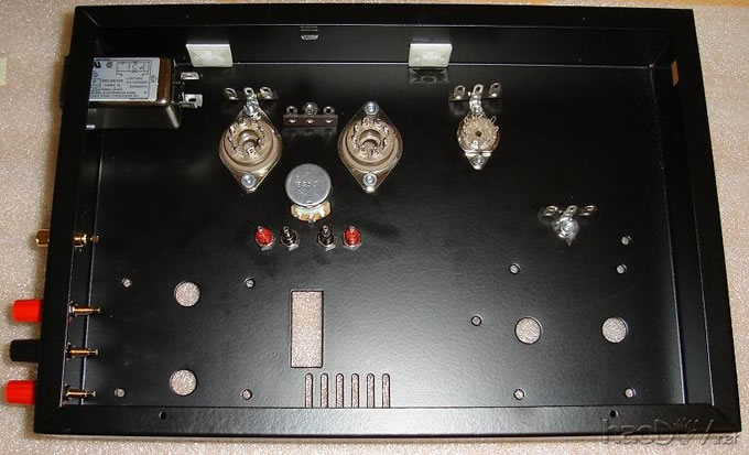 KT88电子管功放套件机箱 加拿大译文:5751 SRPP / KT88直板的电子管功放胆机套件