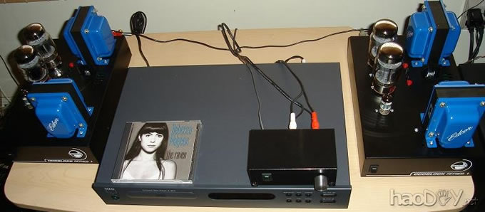 KT88的直板管放大器,NAD C521i和光速衰减器 加拿大译文:5751 SRPP / KT88直板的电子管功放胆机套件