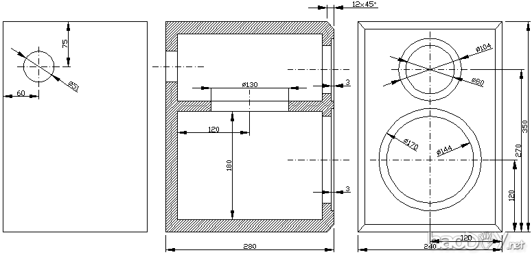 海洋花岗岩扬声器音箱计划 斯洛伐克译文:DIY花岗岩音箱