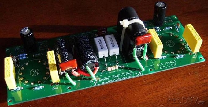 PCB 6T9电子管功放套件 澳大利亚译文:DIY的6T9电子管单端胆机功放项目