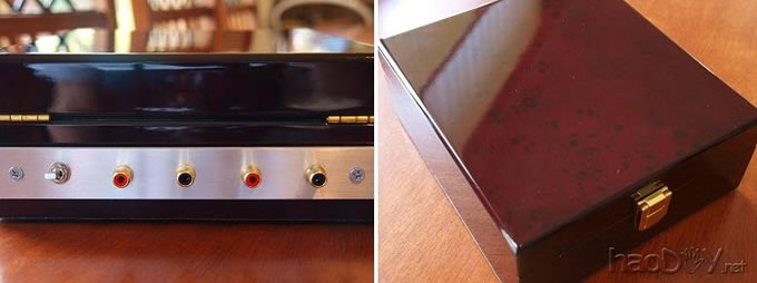 首饰盒6418管Preampamplifier套件 澳大利亚译文:6418(JAN军用)电子管前置放大器/耳机放大器套件