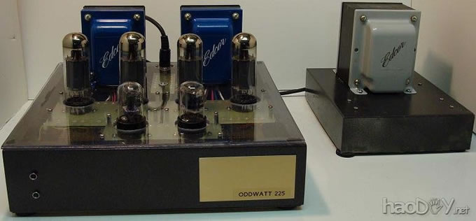 6SL7 SRPP / KT77推挽电子管功放DIY 美国译文:6SL7 SRPP+KT77-A级推挽电子管放大器胆机