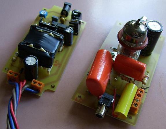 电源供应器和前置放大器模块 澳大利亚译文:12AX7电子管前级放大器套件