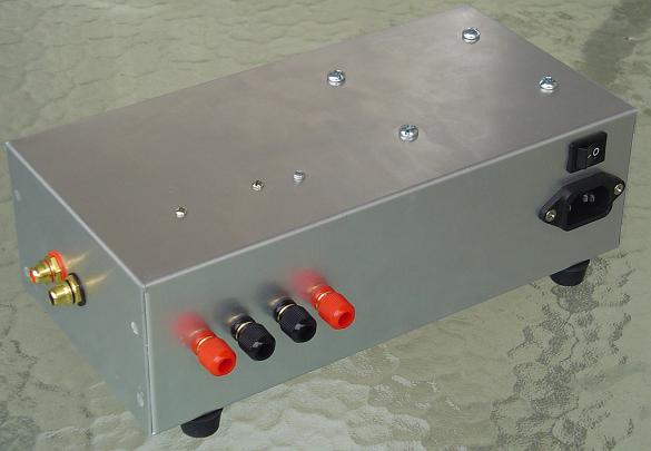 成品AMP6 - 后视图 加拿大译文:AMP6 DIY-T类放大器功放套件