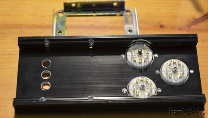 书桌上的6n1+6P14迷你单端胆机