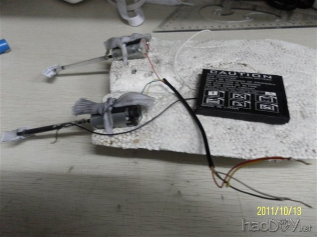 侧面 自制玩具船 速度