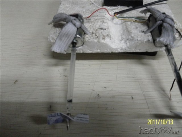 后面 自制玩具船 速度