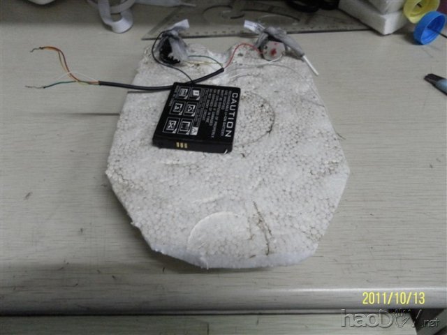 正面 自制玩具船 速度