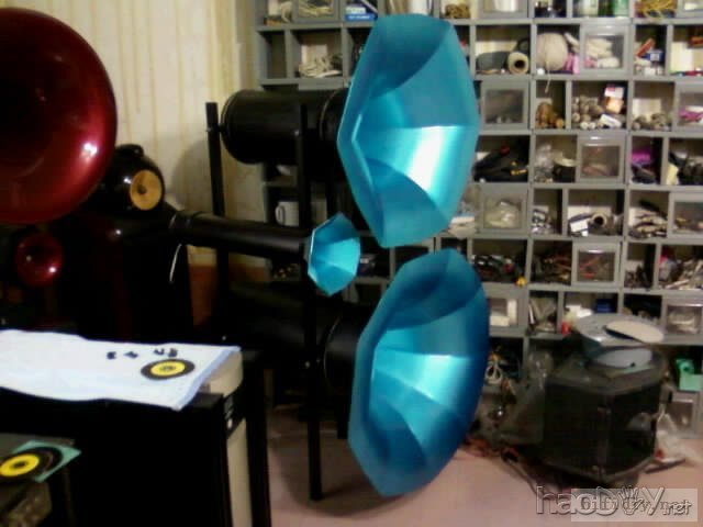 超级大制作 水管音箱+喇叭花号角高音