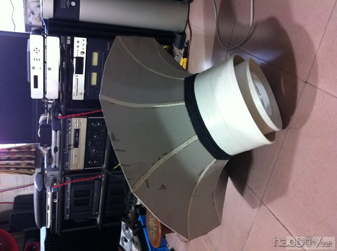 超级大制作 水管音箱+喇叭花号角高音