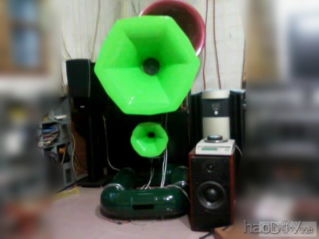 超级大制作 水管音箱+喇叭花号角高音