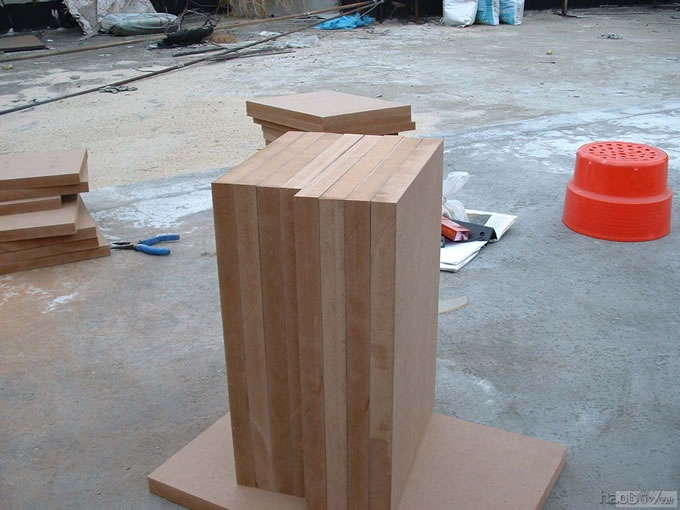 菜鸟硬着头皮第一次自己diy制作书架箱箱体