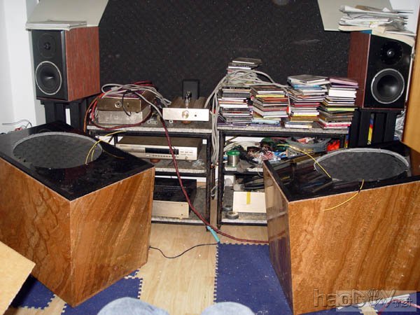 超震撼,电子3分频,15寸喇叭的石头音箱终于做好开声了